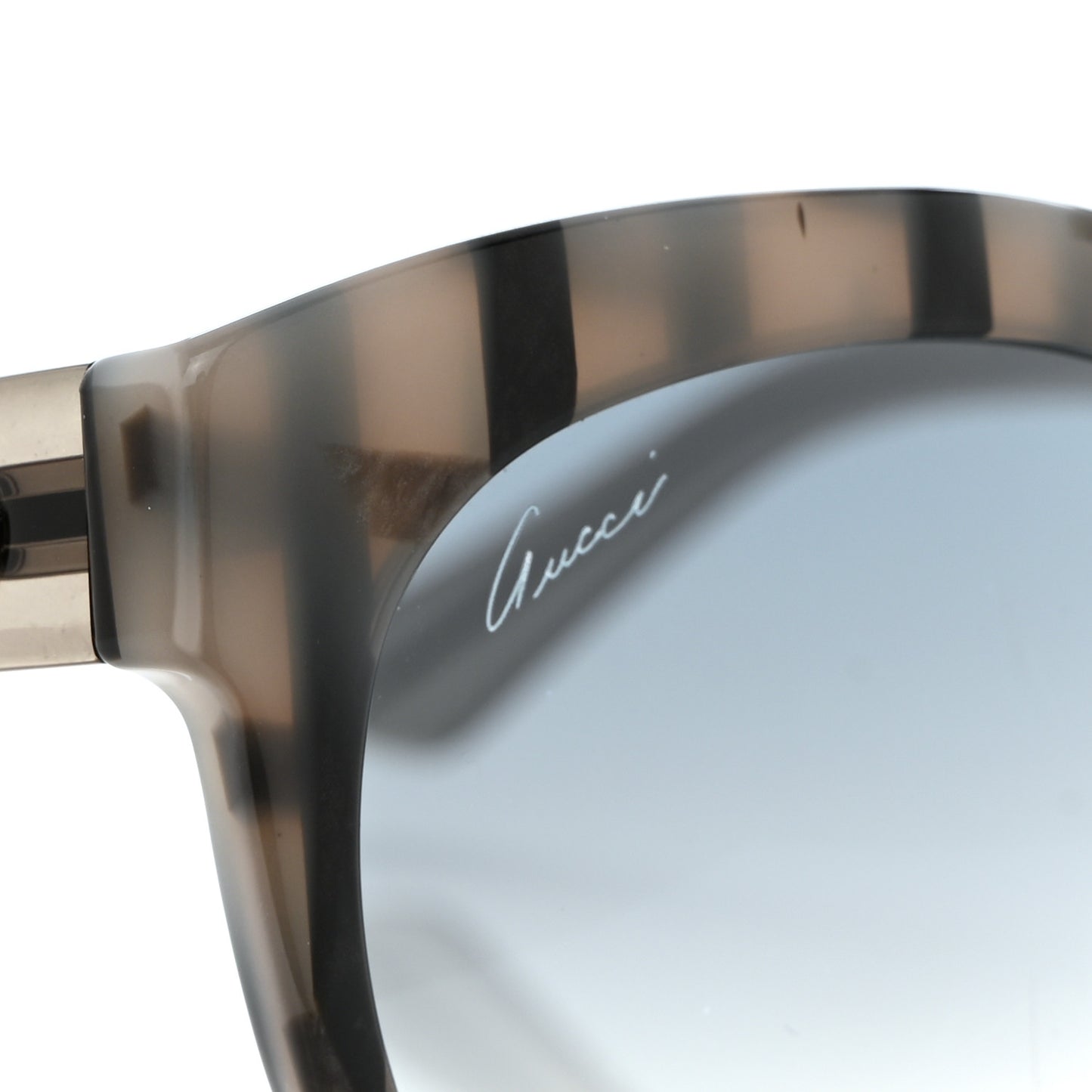 Cat Eye GG3757/F/S Sunglasses Gray Black