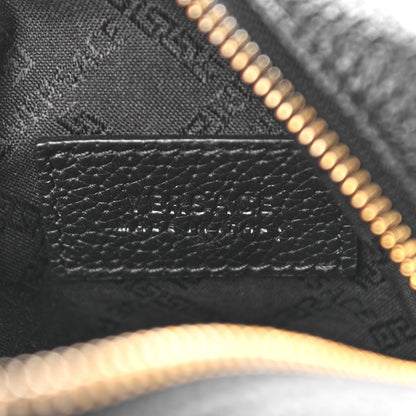 Versace Grained Calfskin Small Medusa Messenger Bag Black 5 of 10