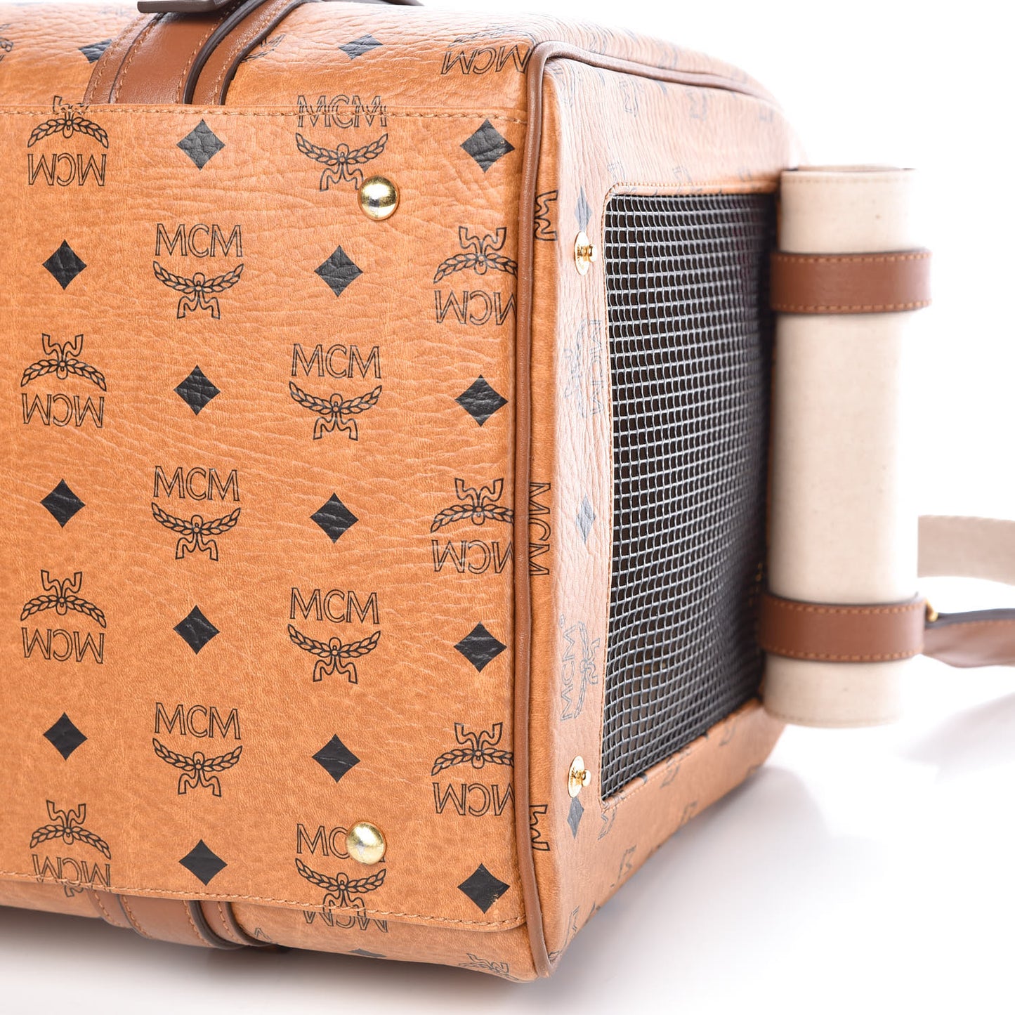 Visetos Medium Dog Carrier Cognac