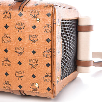 MCM Visetos Medium Dog Carrier Cognac 8 of 20