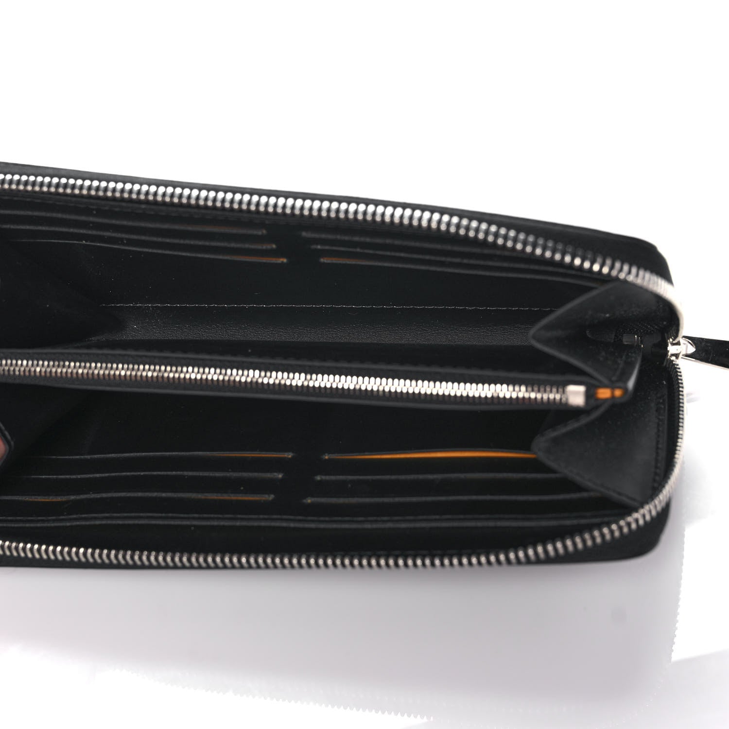 Goyard Goyardine Matignon Zip Around GM Wallet Black 5 of 9