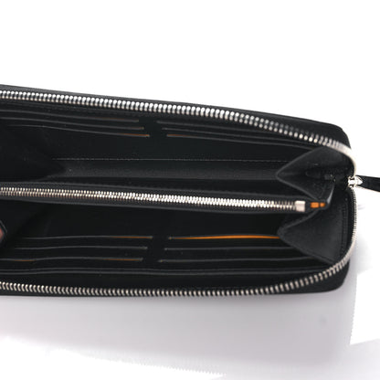 Goyard Goyardine Matignon Zip Around GM Wallet Black 5 of 9