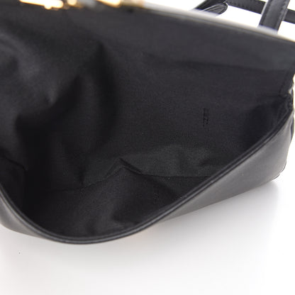 Fendi Vitello Grace Matte Duo Baguette Black 4 of 12