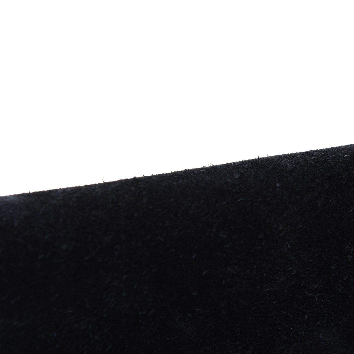 Suede Mini Dionysus Chain Wallet Black