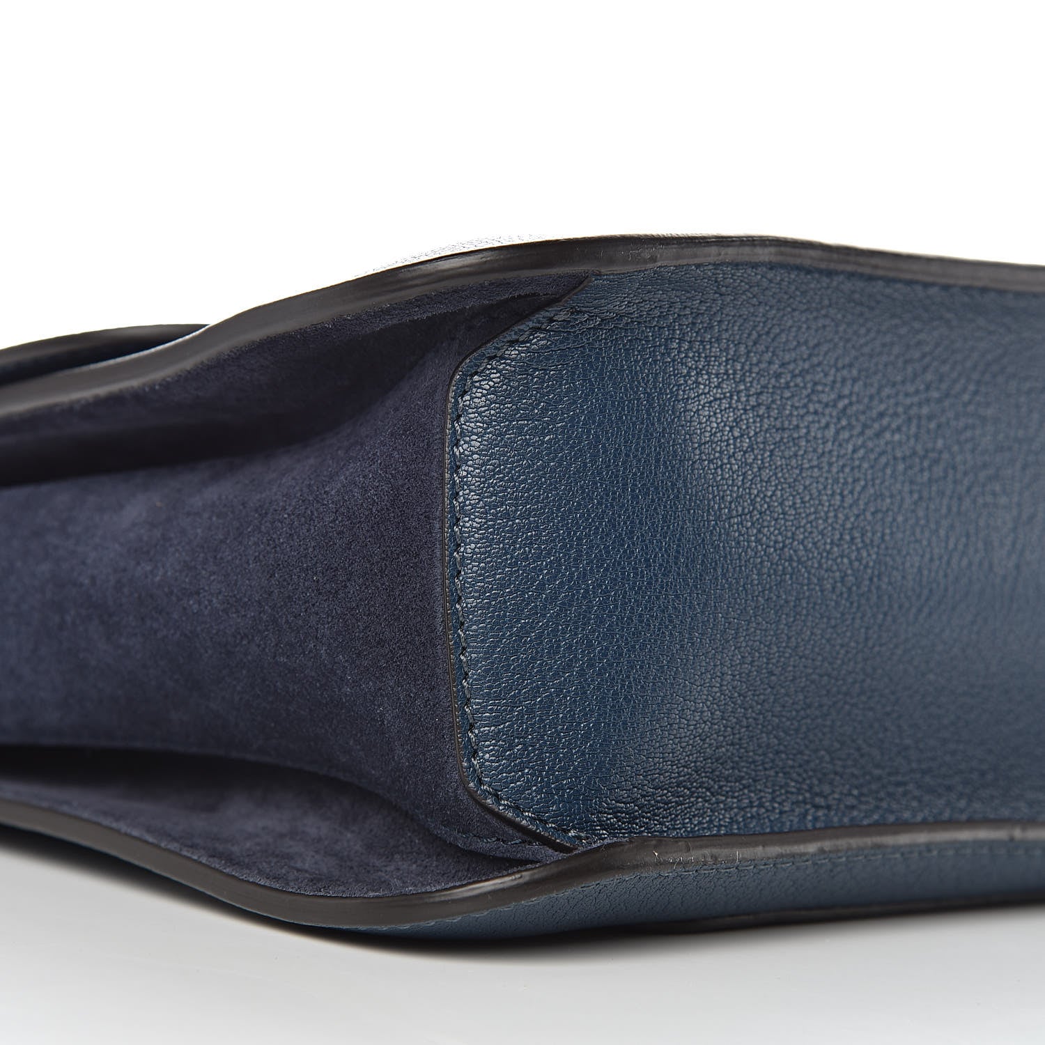 Chloe Goatskin Medium Mily Shoulder Bag Denim Blue 7 of 9
