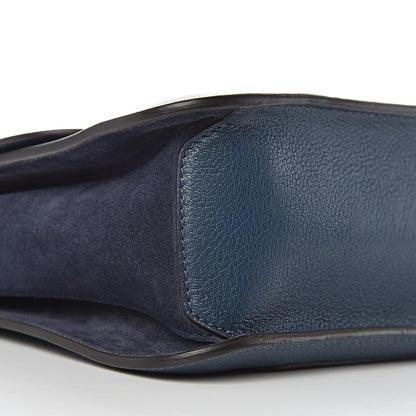 Chloe Goatskin Medium Mily Shoulder Bag Denim Blue 7 of 9