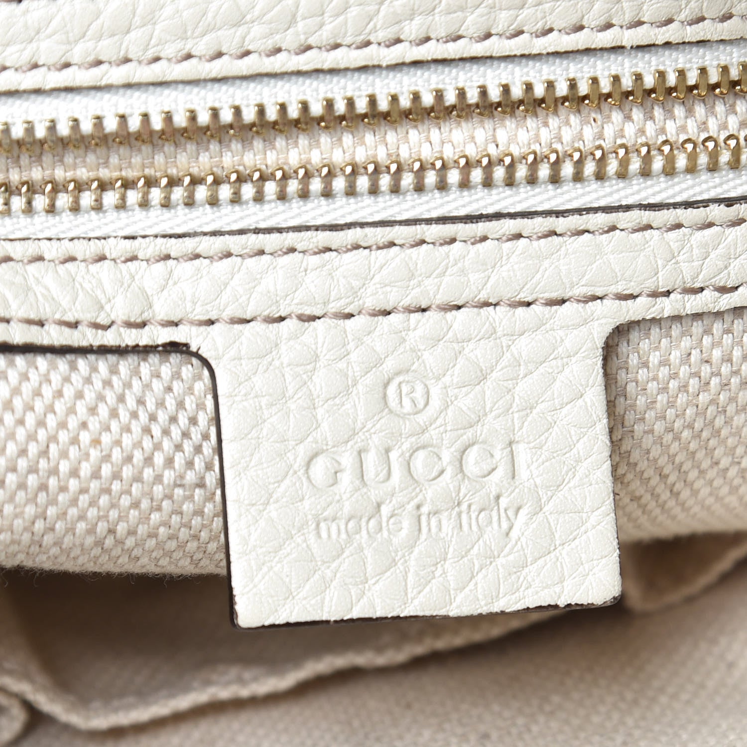 Gucci Cellarius Calfskin Soho Hobo Mystic White 6 of 12