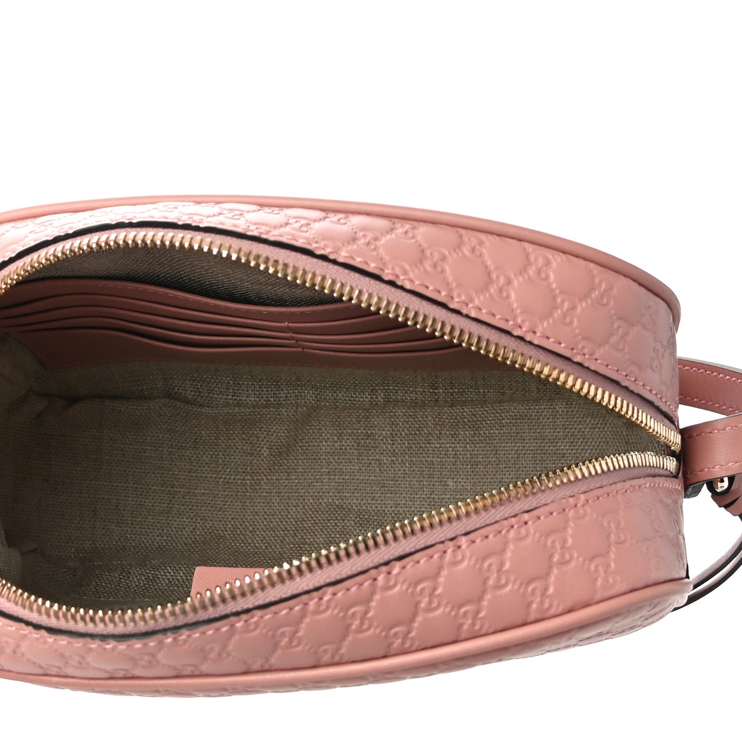 Soft Microguccissima Mini Bree Messenger Bag Soft Pink
