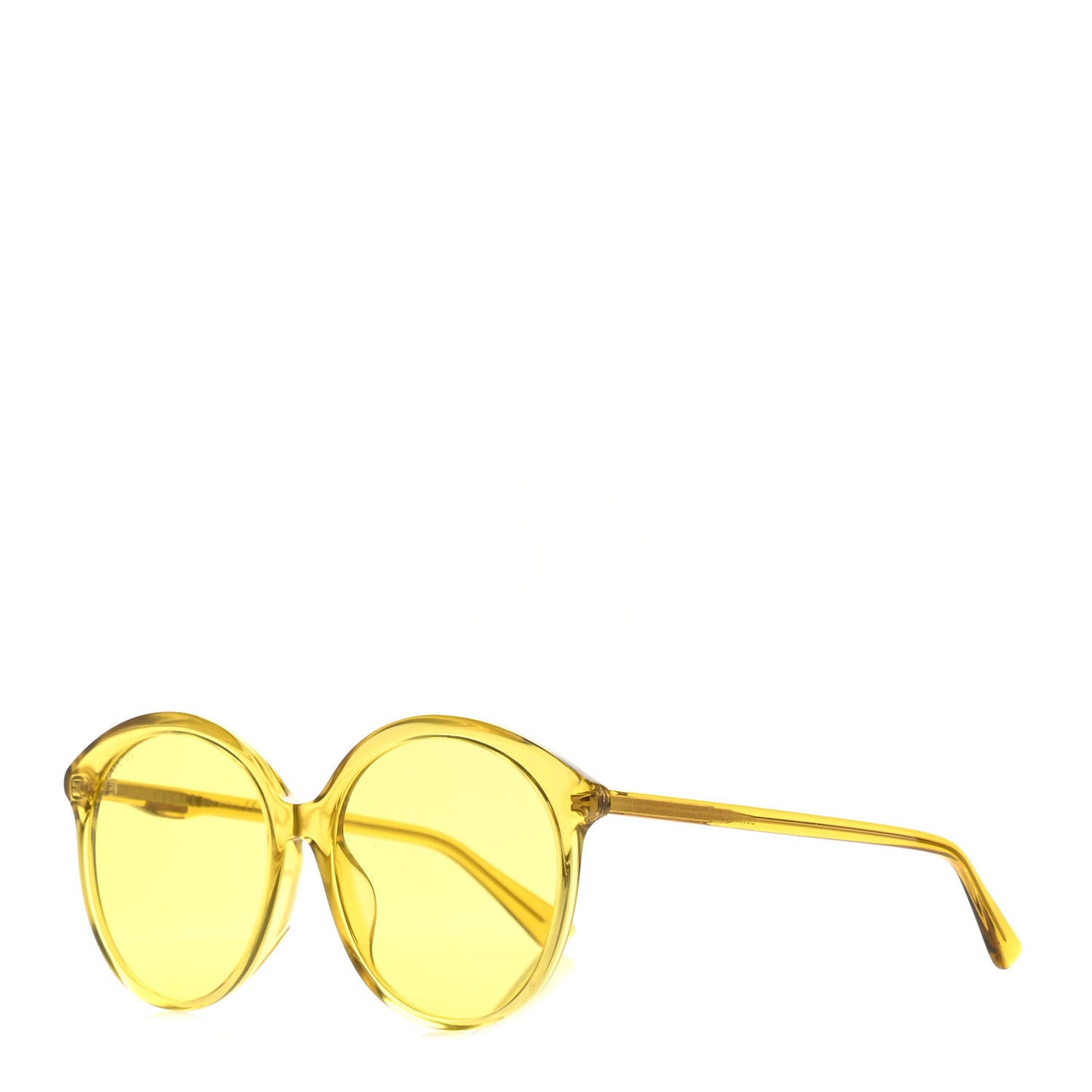 Acetate GG Sunglasses GG0257S Yellow