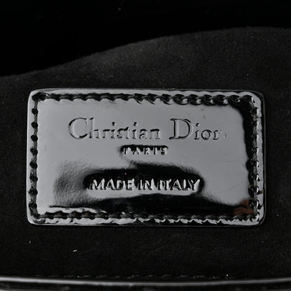 Christian Dior Patent Cannage Small Lady D-Joy Black 6 of 9