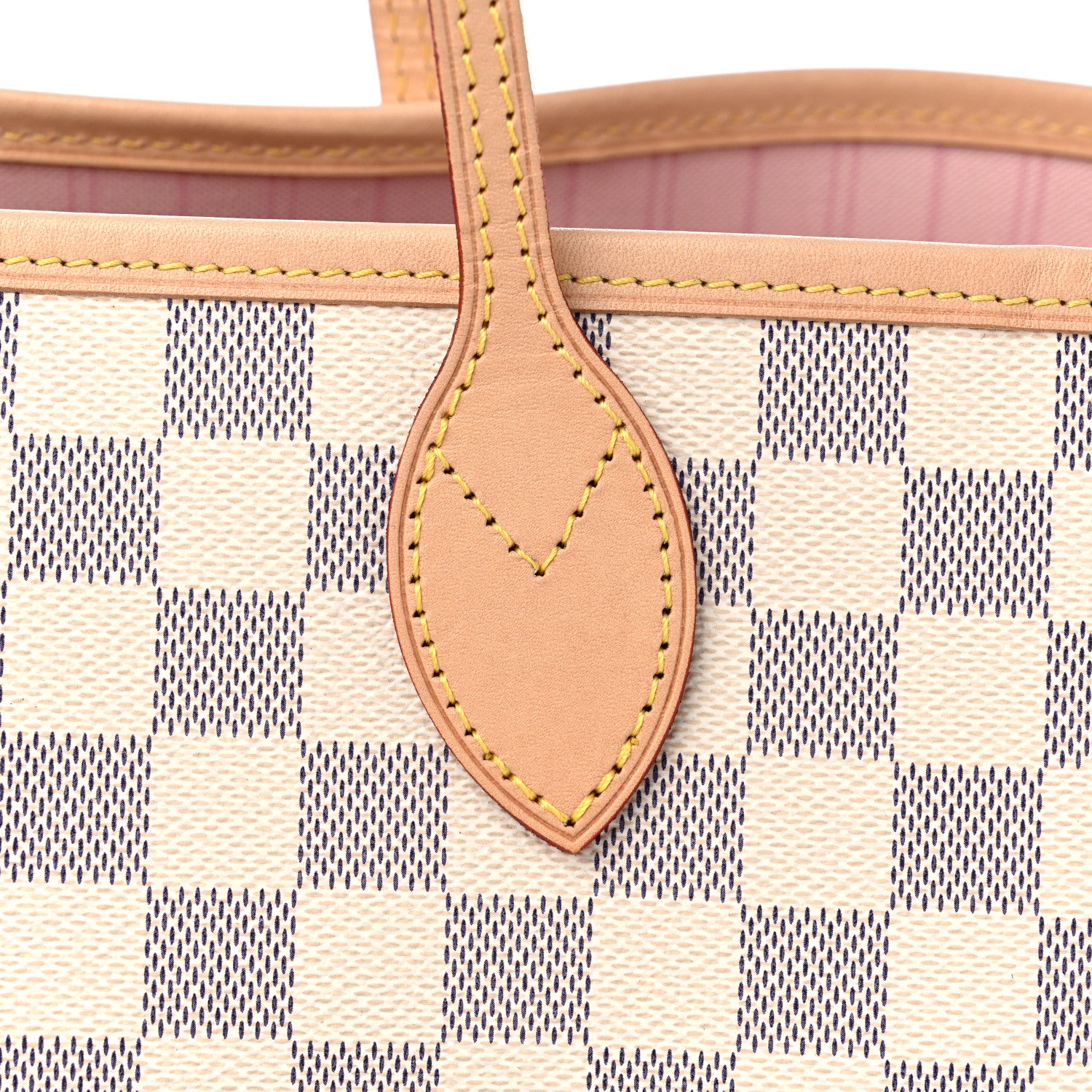 Louis Vuitton Damier Azur Neo Neverfull MM Rose Ballerine 11 of 11