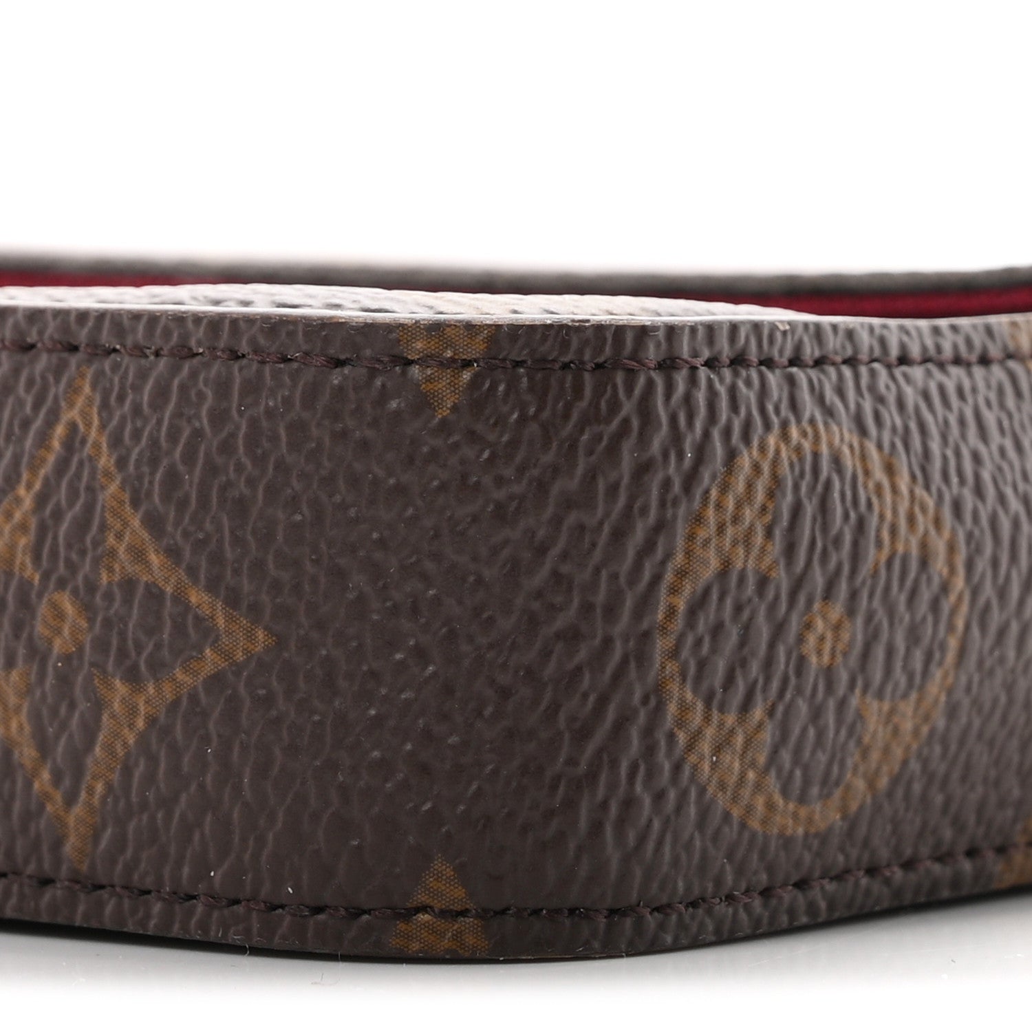 Louis Vuitton Monogram Pochette Felicie Chain Wallet Fuchsia 10 of 10