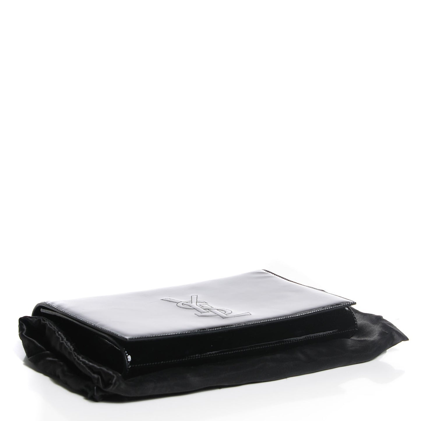 Patent Monogram Large Belle De Jour Clutch Black
