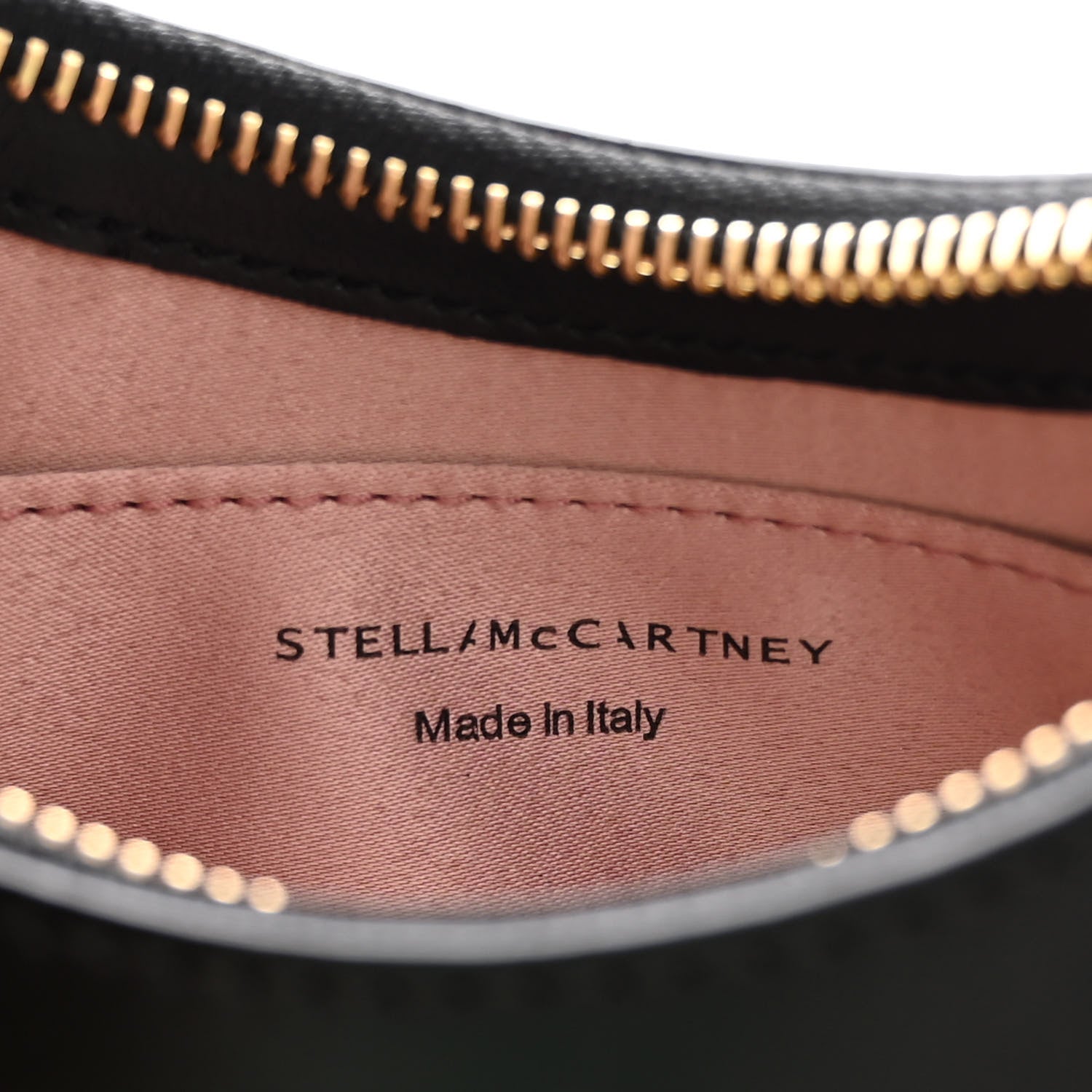 Stella McCartney Eco Alter Nappa Mini Chunky Studs Frayme Shoulder Bag Black 6 of 12