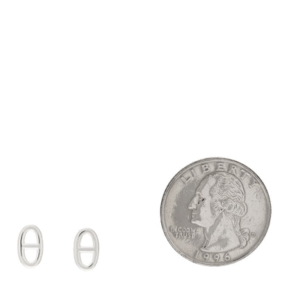 Hermes Sterling Silver TPM Farandole Earrings 2 of 5