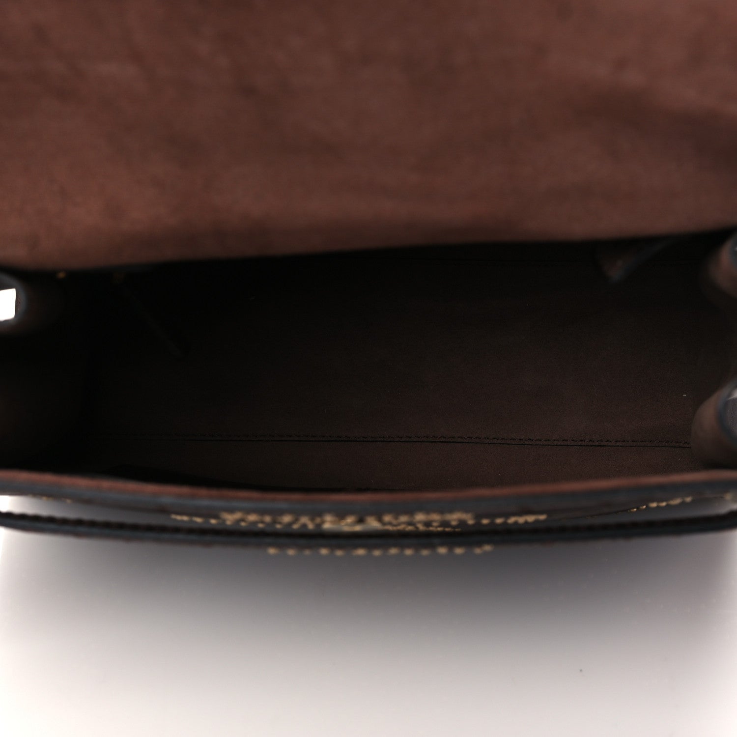 Valentino Garavani Calfskin Embossed Studded Medium My Rockstud Frame Bag Cacao 5 of 9
