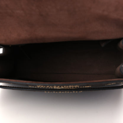 Valentino Garavani Calfskin Embossed Studded Medium My Rockstud Frame Bag Cacao 5 of 9
