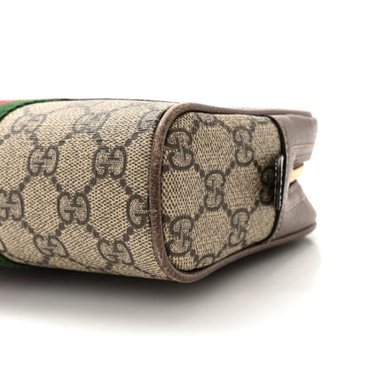 Gucci GG Supreme Monogram Web Small Ophidia Belt Bag 75 30 Dark Brown 9 of 9
