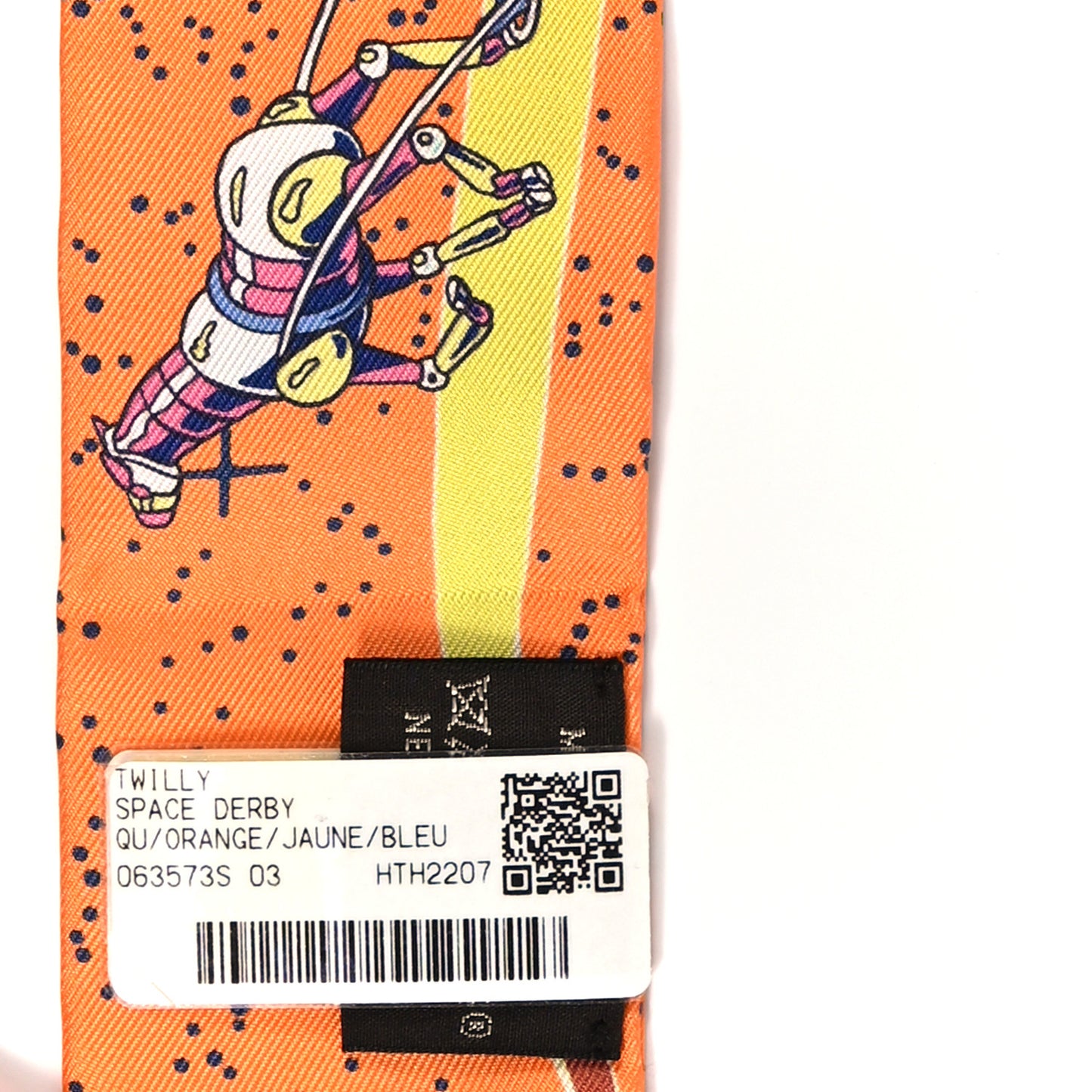 Silk Space Derby Twilly Orange Jaune Bleu