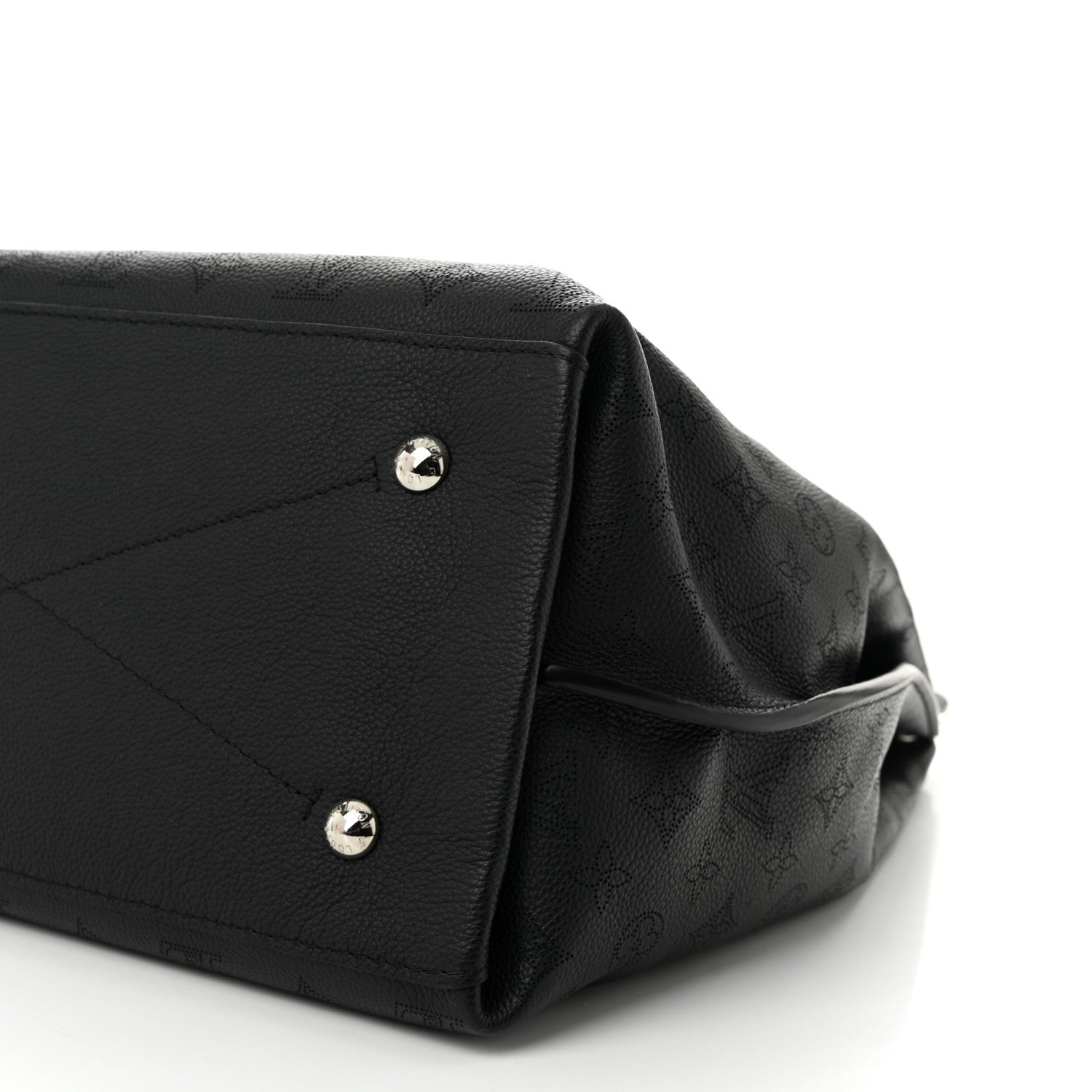 Louis Vuitton Mahina Carmel Hobo Black 9 of 9