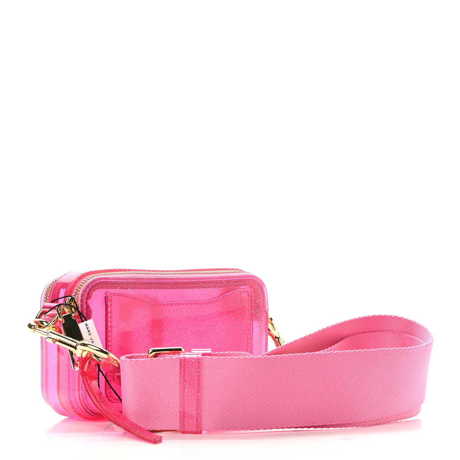 Marc Jacobs Jelly Glitter Small Snapshot Camera Bag Pink 4 of 11