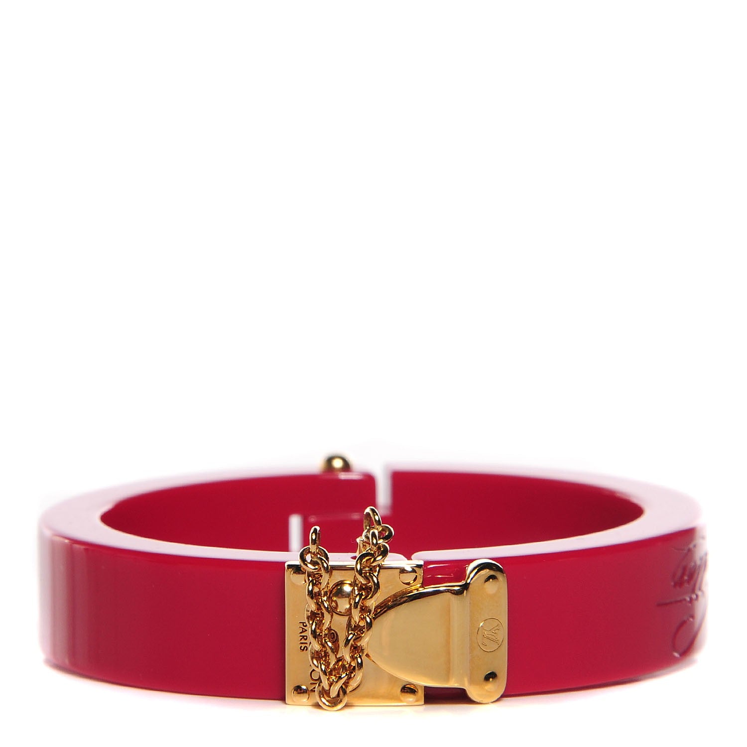 Louis Vuitton Lock Me Bracelet Rose Indien 1 of 5