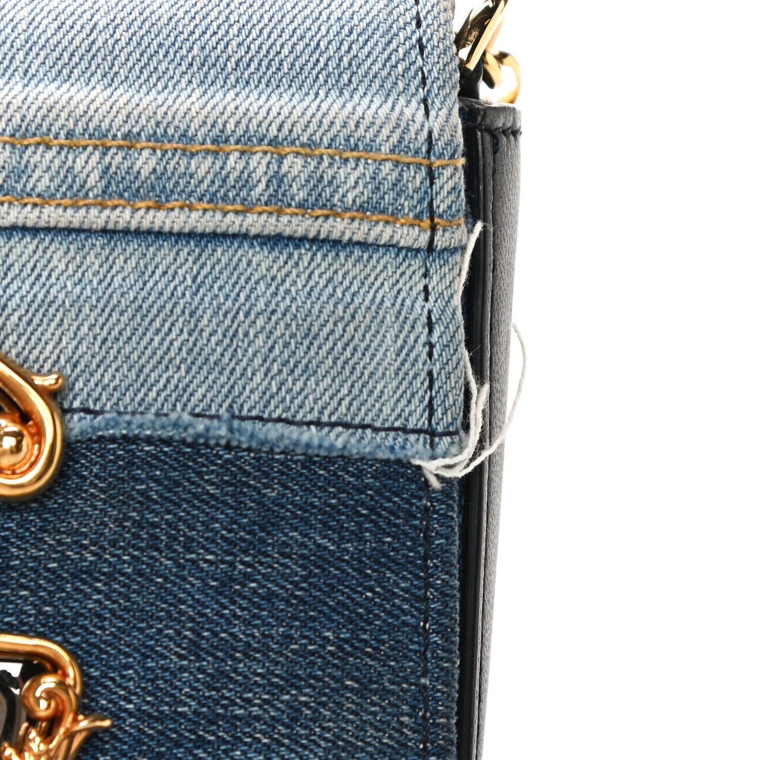 Dolce & Gabbana Denim Mini DG Girls Shoulder Bag Blue 13 of 14