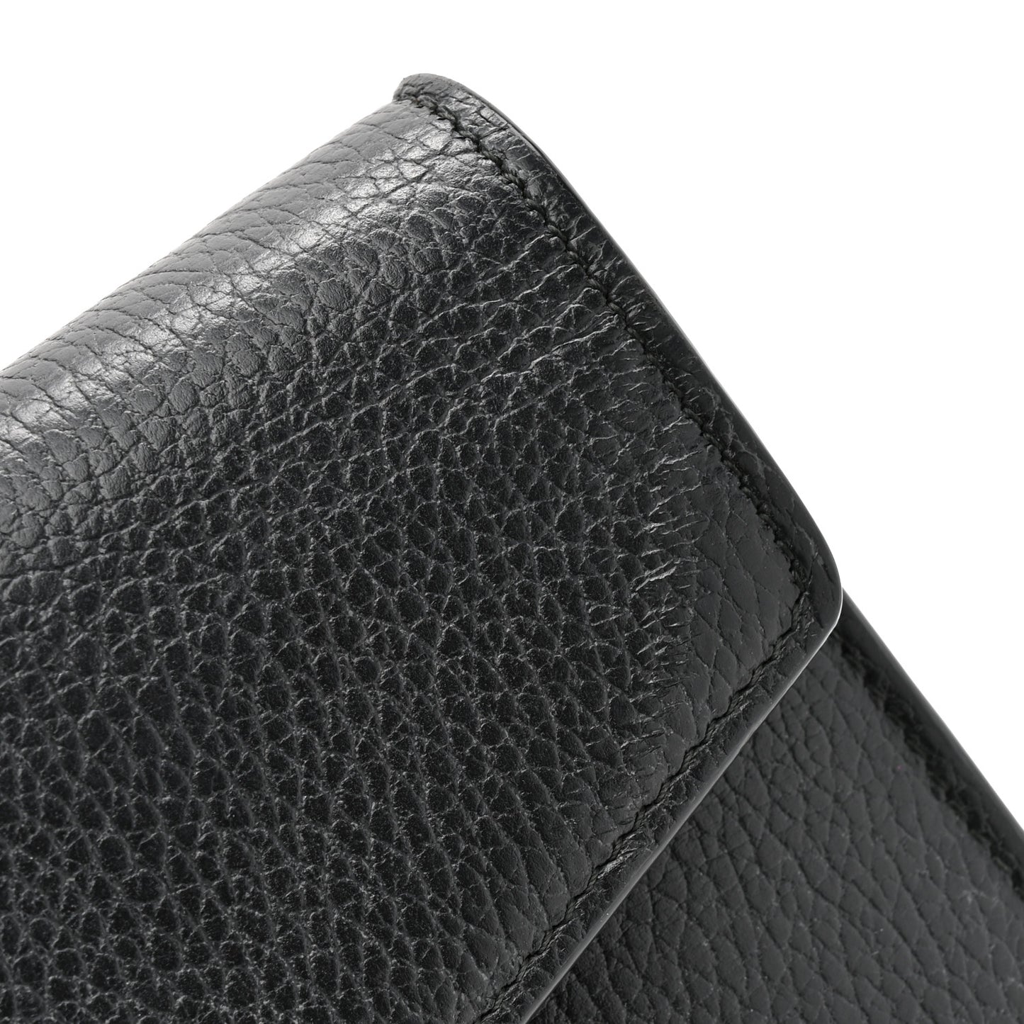 Calfskin Mini Dionysus Chain Wallet Black