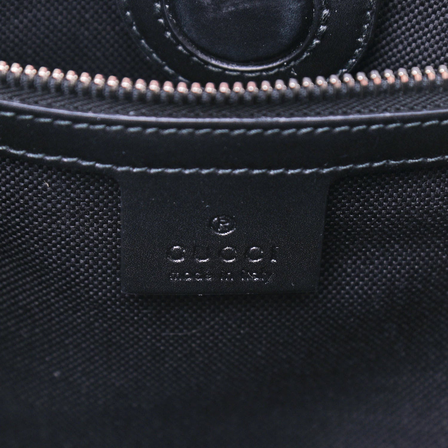 Gucci GG Supreme Monogram Tigers Web Vertical Tote Black Multicolor 8 of 9