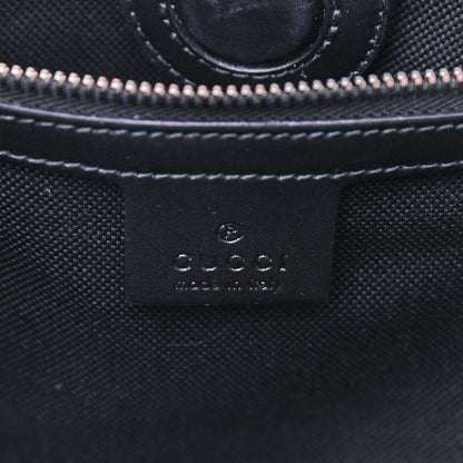 Gucci GG Supreme Monogram Tigers Web Vertical Tote Black Multicolor 8 of 9