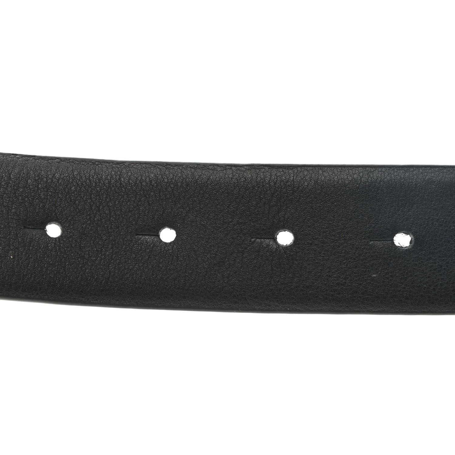 Chanel Calfskin CC Hearts Belt 90 36 Black 6 of 7
