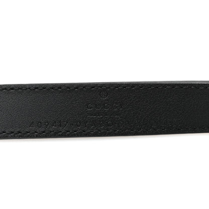 Gucci Calfskin Double G 20mm Belt 90 36 Black 4 of 5