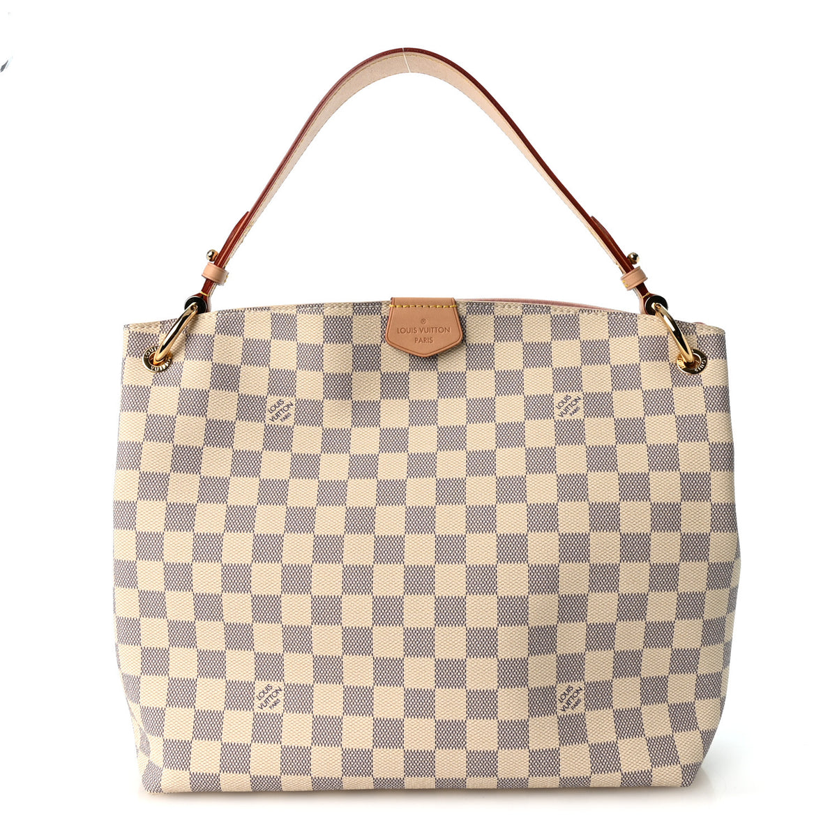 Louis Vuitton Damier Azur Graceful PM Rose Ballerine 1 of 8