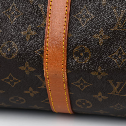 Louis Vuitton Monogram Keepall Bandouliere 55 15 of 25