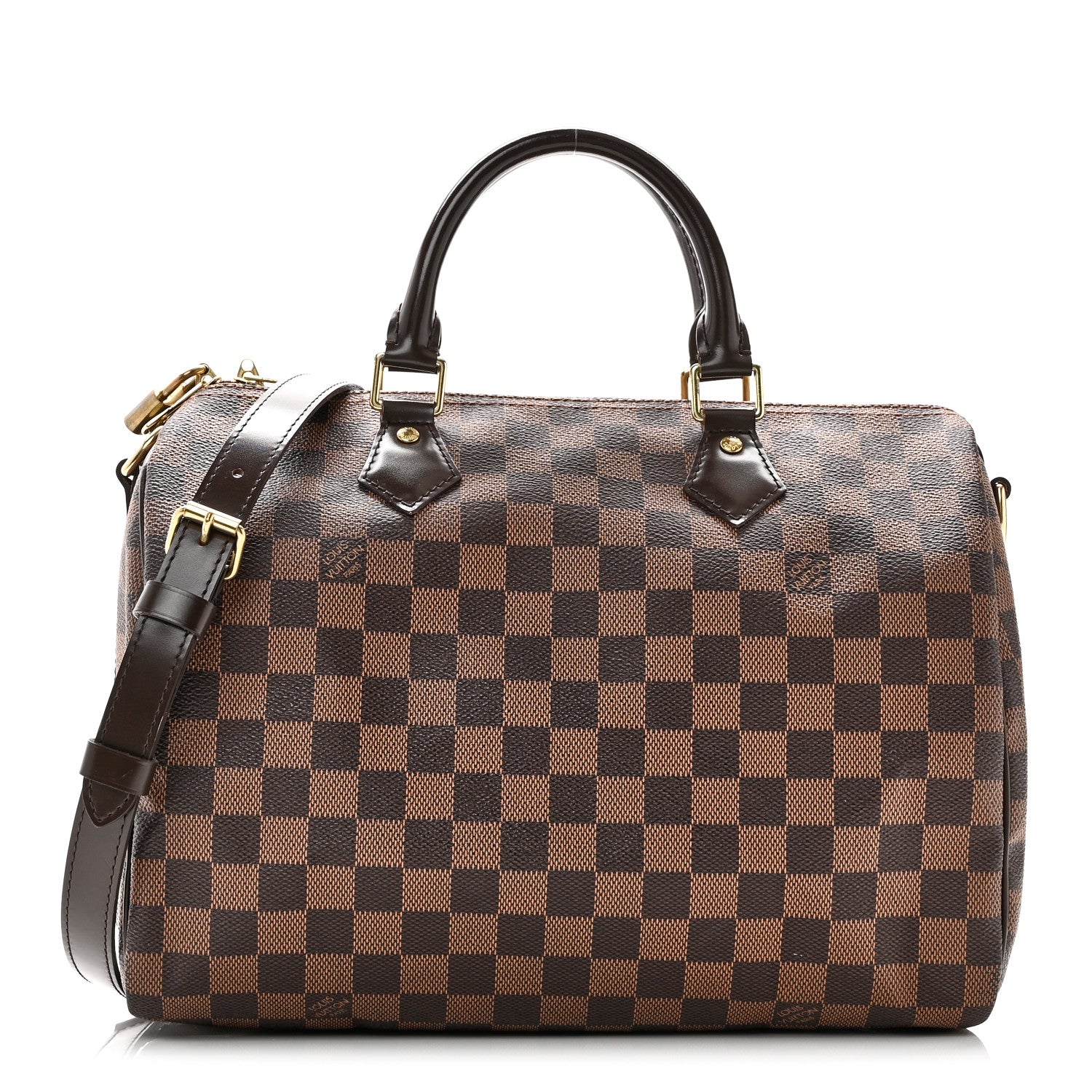 Louis Vuitton Damier Ebene Speedy Bandouliere 30 1 of 12