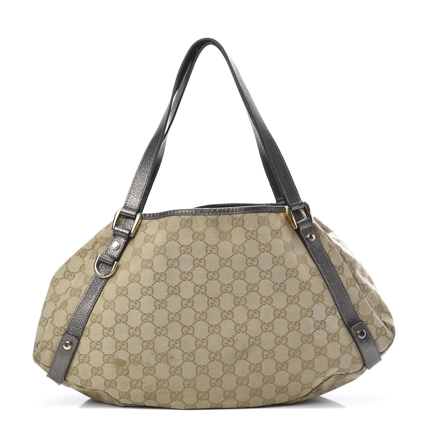 Gucci Monogram Medium Abbey Shoulder Bag Dark Brown 1 of 15