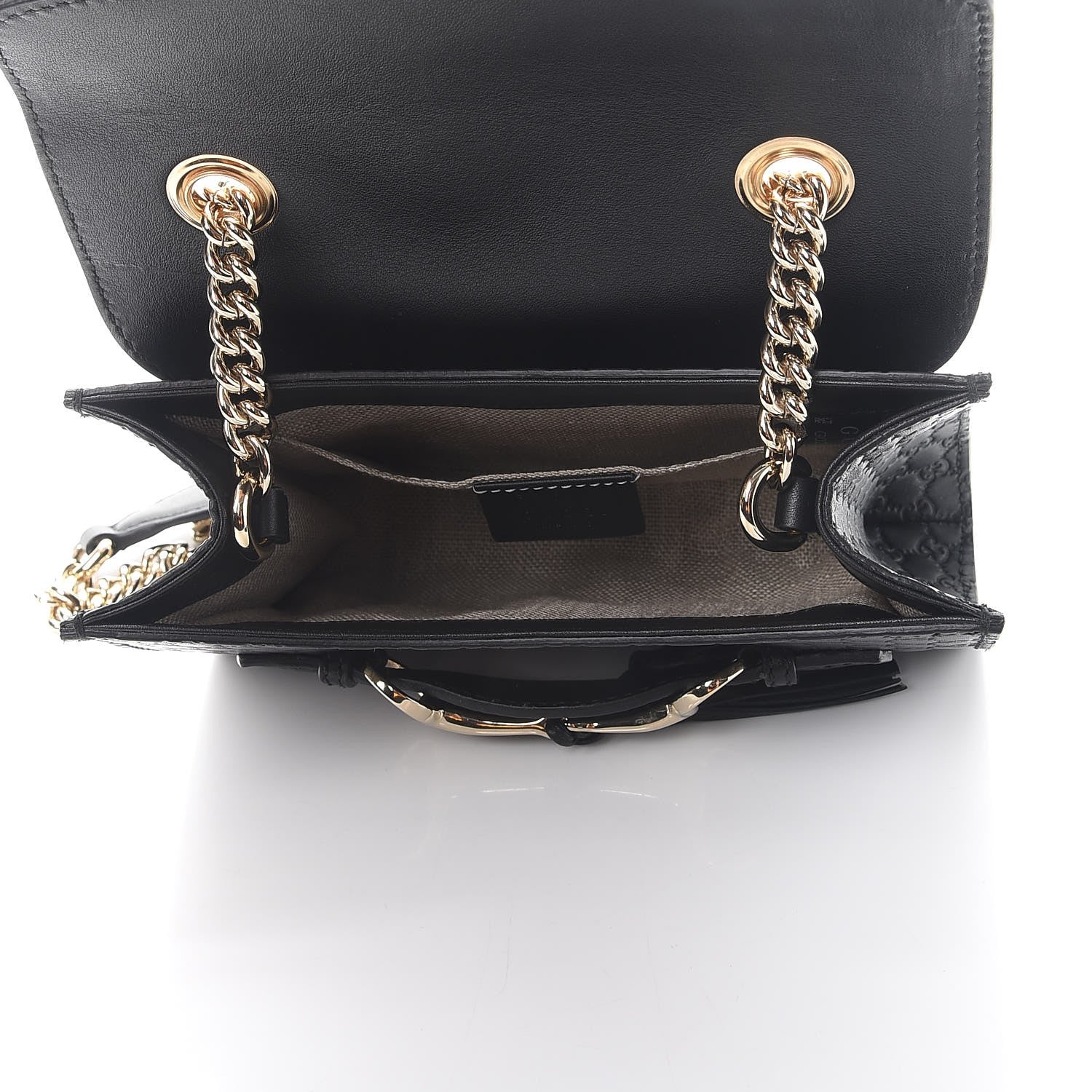 Gucci Microguccissima Mini Emily Shoulder Bag Black 5 of 7