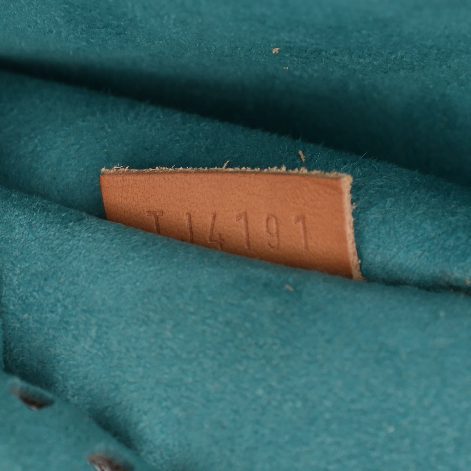 Louis Vuitton Monogram SC Flore Saumur Teal 8 of 11
