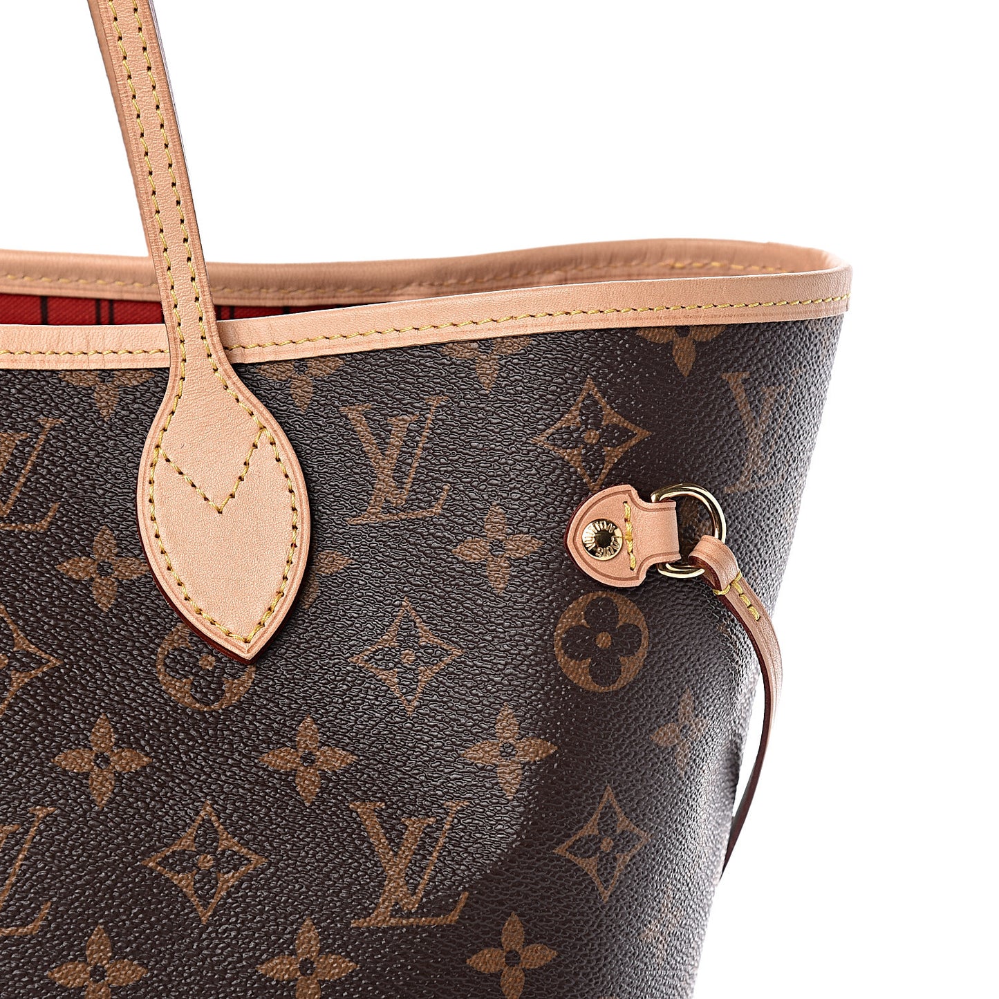 Monogram Neo Neverfull MM Cherry