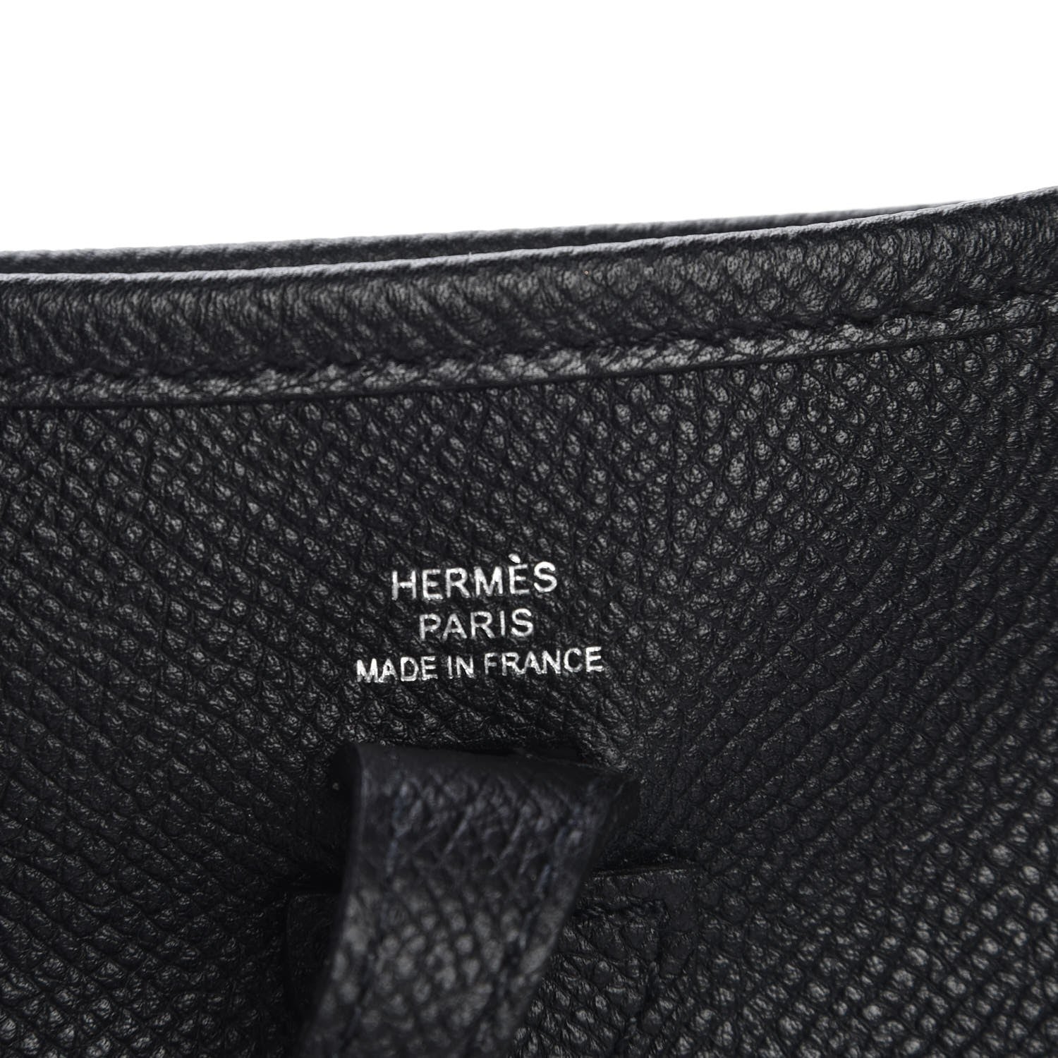Hermes Epsom Evelyne TPM Black 6 of 8