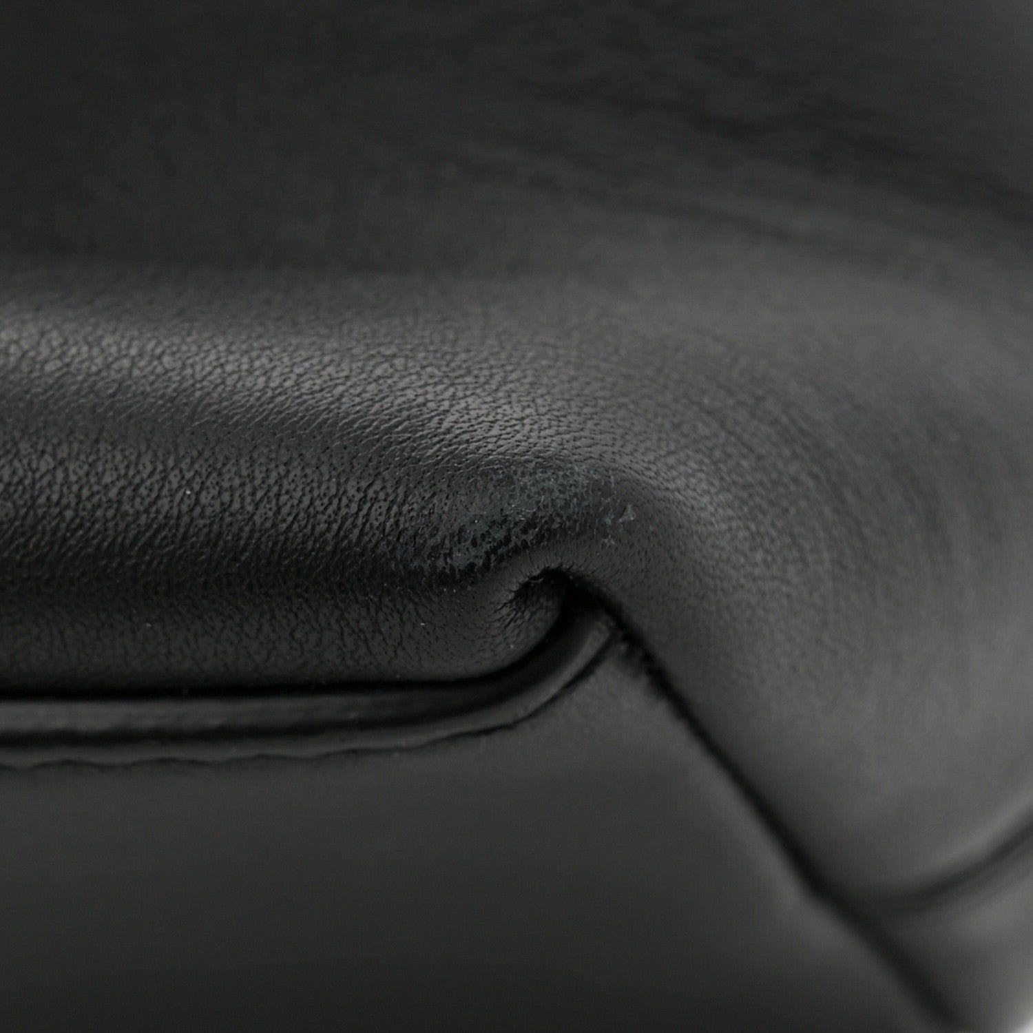 Balenciaga Semi Shiny Smooth Calfskin Small Downtown Shoulder Bag Black 12 of 12