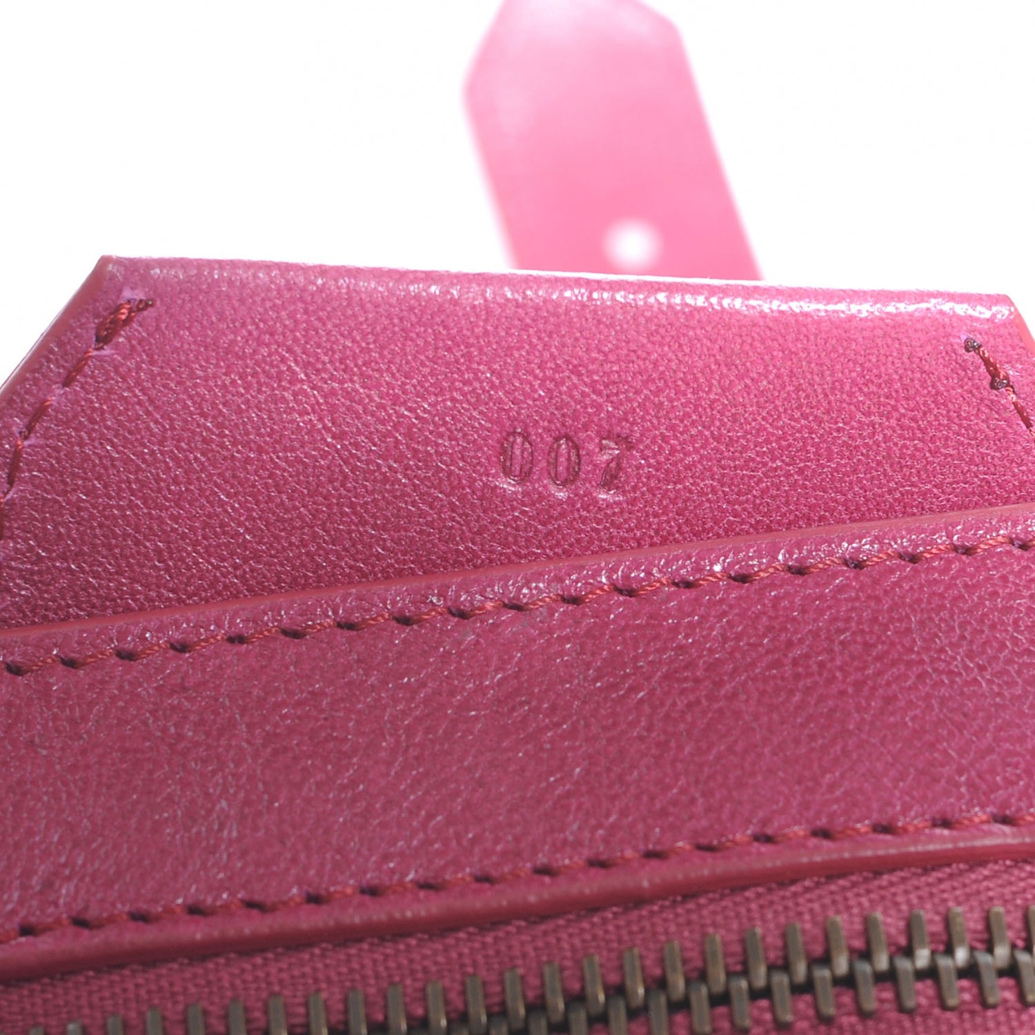 Proenza Schouler Lambskin PS1 Medium Satchel Raspberry 7 of 7