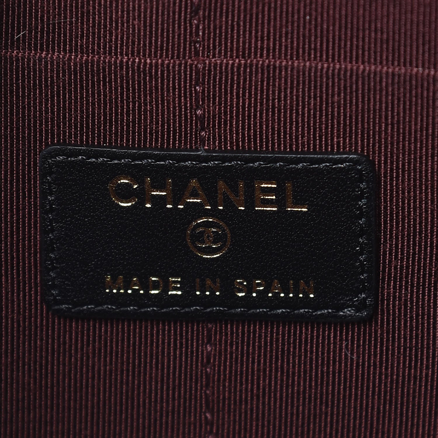 Chanel Aged Calfskin Quilted 2.55 Reissue Pouch With Chain Handle Black 6 of 7