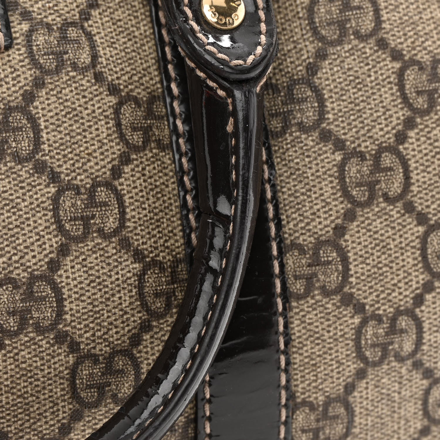 Gucci GG Plus Monogram Medium Joy Boston Dark Brown 15 of 18
