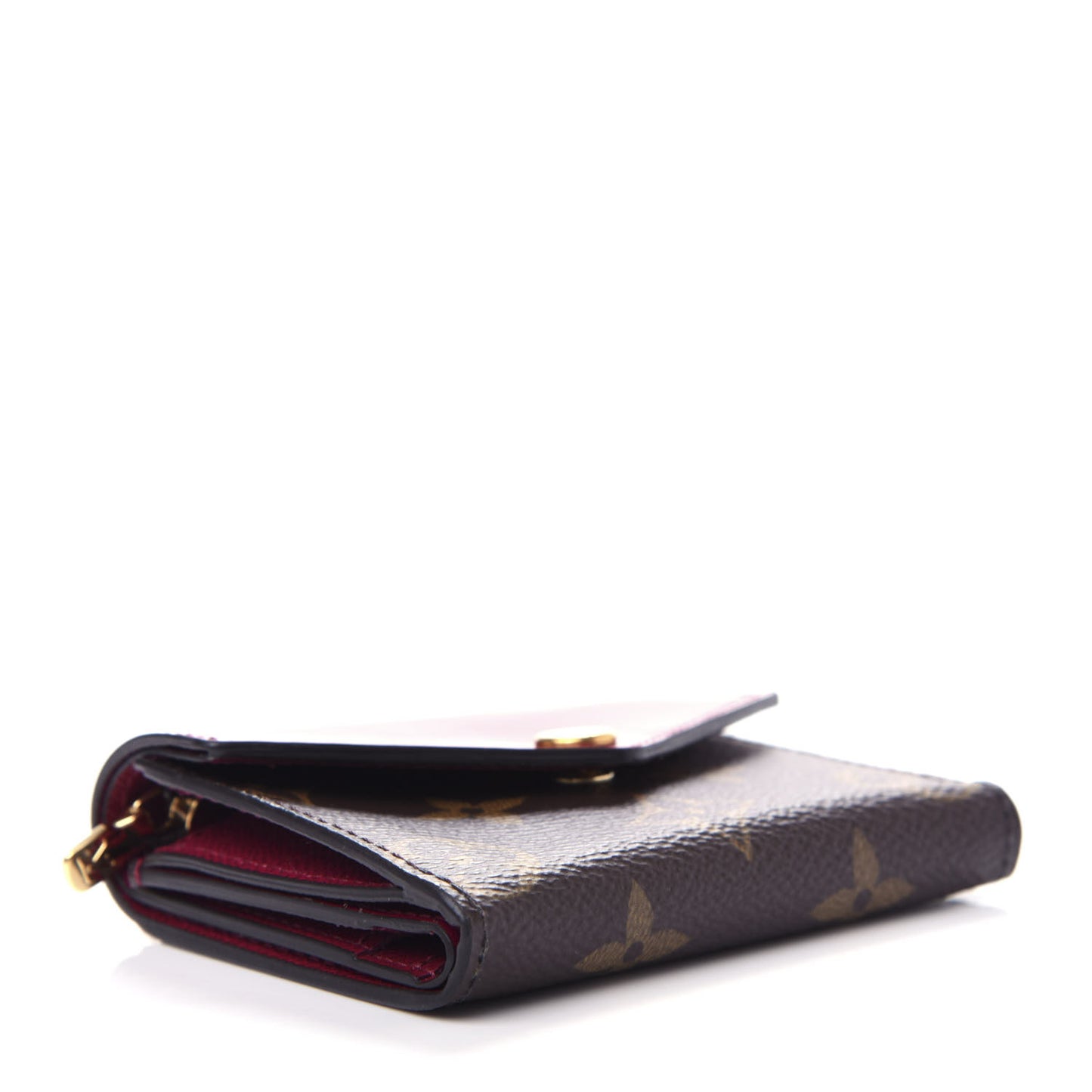 Monogram Zoe Wallet Fuchsia