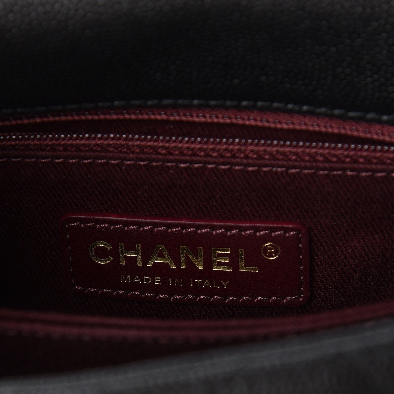 Chanel Caviar Quilted Mini Coco Handle Flap Black 6 of 10