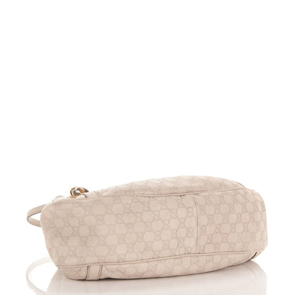 Gucci Guccissima Medium Twins Shoulder Bag Off White 4 of 7