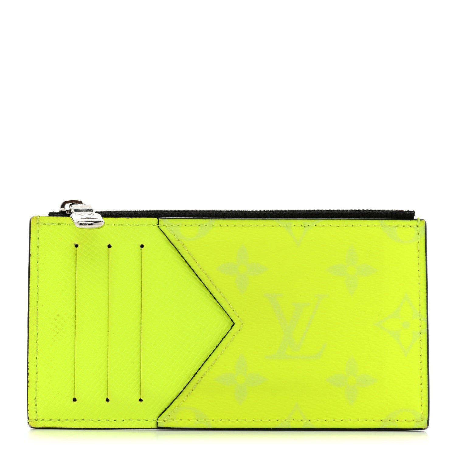 Louis Vuitton Taigarama Coin Card Holder Yellow 1 of 6