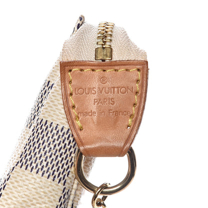 Louis Vuitton Damier Azur Mini Pochette Accessories 7 of 9