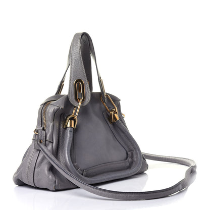 Chloe Calfskin Small Paraty Cashmere Grey 2 of 9